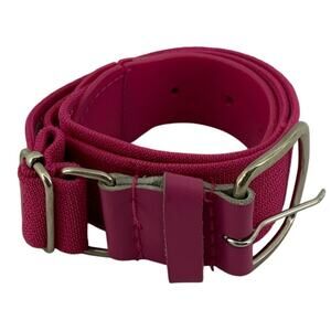 Girls Pink Softball Belt Adjustable Elastic Youth Sports Baseball Softball